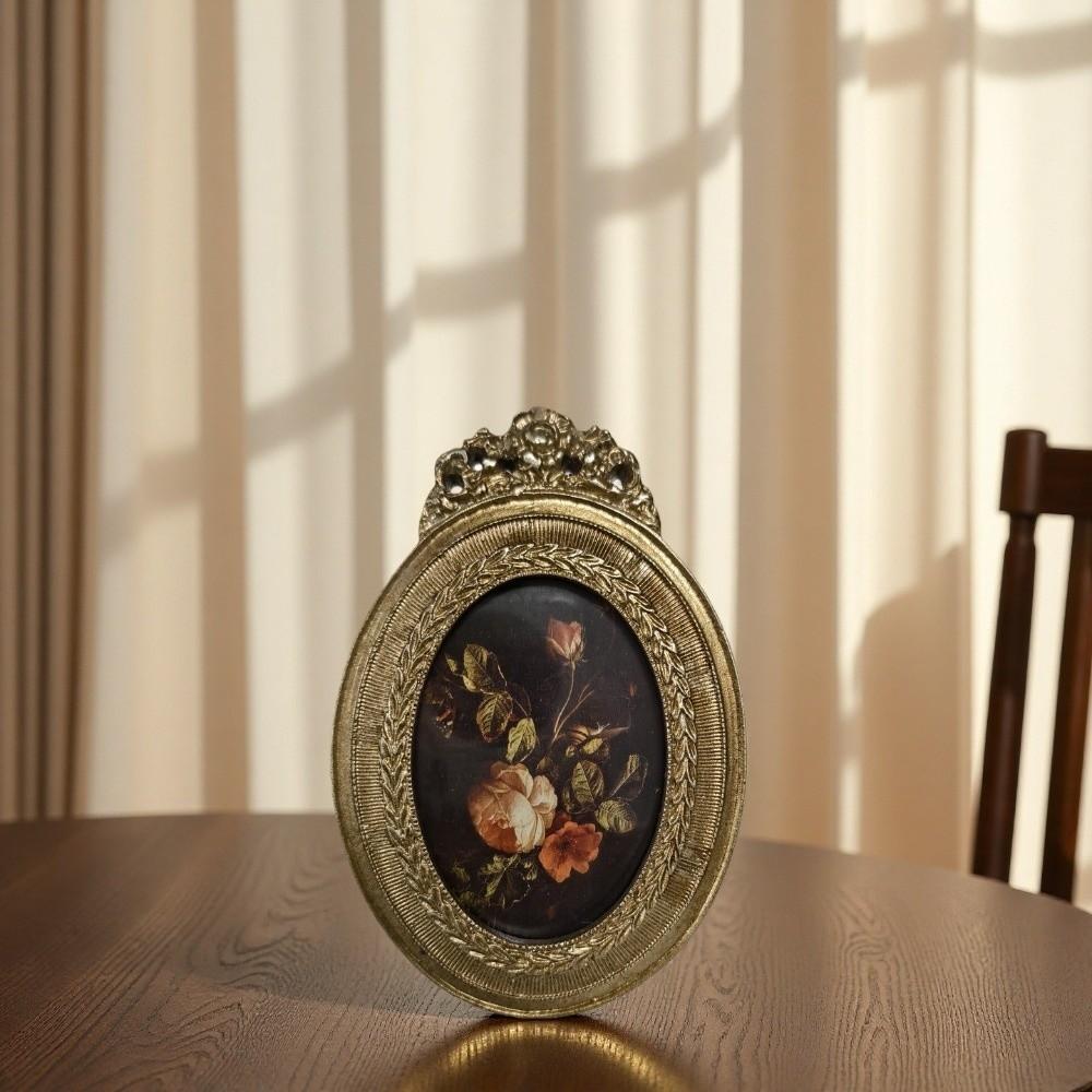 Rectangular French Baroque Photo Frame Resin Oil Picture Frame Photo Holder  Home Decor