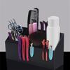 A95I-Hair Scissors Large Storage Box, Shear Holder For Hair Salon, Scissor Holder, Hairdressing Combs Clips Scissors