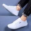 2025 Era Trend Shoes Men's PU Face Lace Up Casual Shoes Women's Hiking Oversized Soft Sole Lightweight Sports Walking Shoes