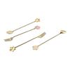Steel Dessert Mixing Milkshake Kitchen Supplies Fruit Fork Tableware Teaspoon Coffee Spoons