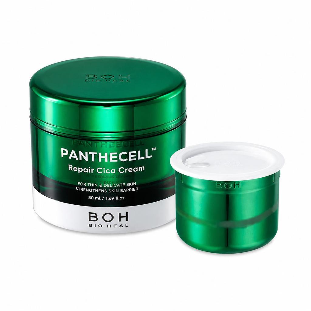 BIOHEAL BOH Panthecell Repair Cica Cream Barrier Repair & Soothing 50ml + Refill 50ml Set