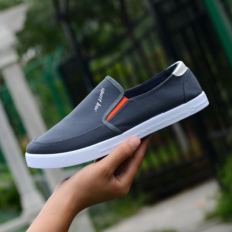Men'S Shoes New Trendy Breathable Old Beijing Cloth Shoes Male Students Sports Canvas Shoes Men'S Casual Fashion Shoes