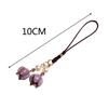 Phone Accessories Orchid Flower Phone Chains Mobile Phone Keychain Anti-lost Lanyard Phone Strap