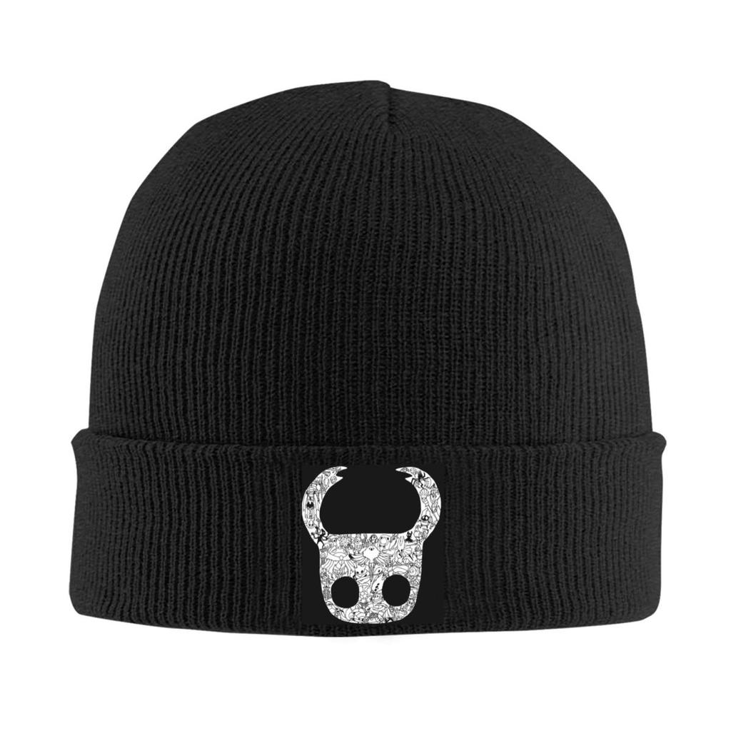 The Hollow Skull Video Game Warm Knitted Cap Hip Hop Bonnet Hat Autumn Winter Outdoor Beanies Hats for Unisex Adult