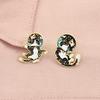 Cartoon Space Cat Fish Enamel Pins Starry Sky Mystical Black Kitten Animal Brooches Lapel Badge Jewelry Gifts for Friends
