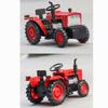 1/32 Scale Farm Tractor Car Model, Diecast Alloy Metal Vehicle with Sound and Light, Pull Back Gift Toys for Children