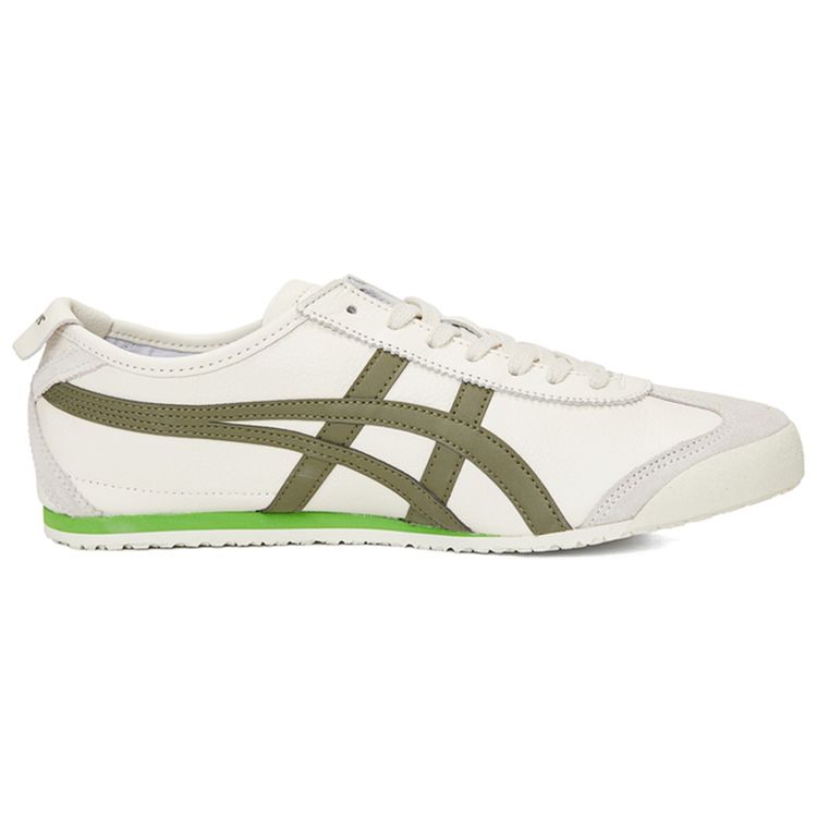 ONITSUKA TIGER Mexico 66 Comfortable Lightweight Durable Low-Top Casual Running Shoes Unisex Sneakers Light-Green 1183B771-109