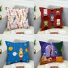 Nutcracker Soldier Pillow Case For Car Sofa Decorative Home Doublesided Print Plush Square Throw Pillow Cushion Cover