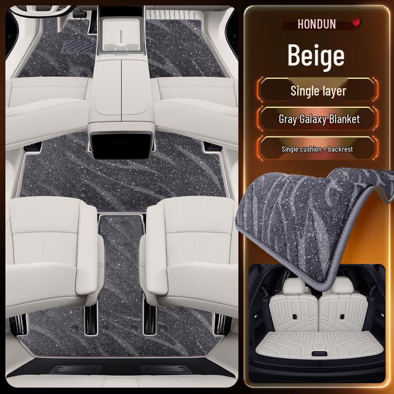 LeDao L90 Floor Mats TPE 2025 Model for Six-Seater & Seven-Seater Cars - Custom Interior Carpet Mats