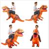 T Dinosaur Inflatable Rex Rideon Costume Blowup Cosplay Fancy Adults Dress