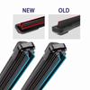 J/U Type Interface Universal New Generation 1PC J-type Windshield Wiper 35cm-65cm Wiper Blade Multifunctional Dual Rubber Belt Car Windscreen Wipers