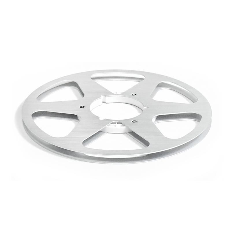 Lightweight Metal Reel 6 Hole Design 10.5Inch Empty Recording Tape Nab Hub Disk Aluminum Accessory
