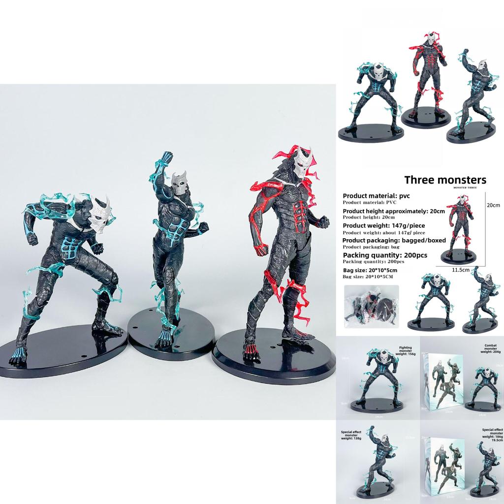 Monster No8 Pvc Action Figure With Special Effects For Anime Collectors