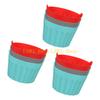 L8RE 3/6/9Pcs Silicone Air Frying Machine Mold Baking Cake Egg Pie Molds Baking