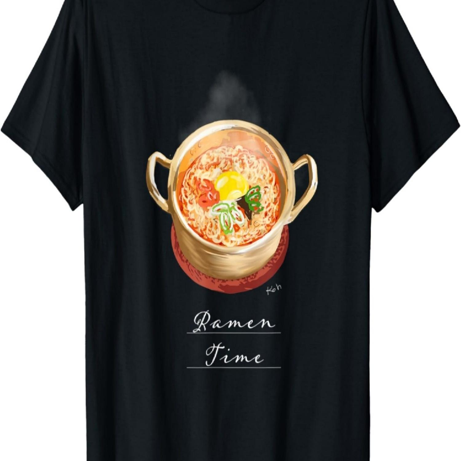 

Ramen Time, K-Food ramen T-Shirt S чёрный