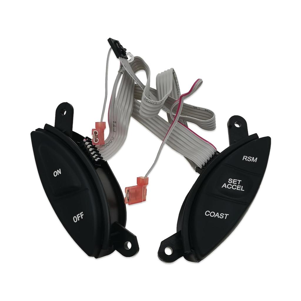 SW-5928 Steering Wheel Cruise Control Switch Compatible with Ford F150 1999-2003, Ranger 1998-2003, Explorer Sport Trac 2001-2005, Mercury