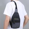 Large Capacity Mobile Phone Bag Multipocket Sports Chest Bag Casual Male Chest Bag  Outdoor
