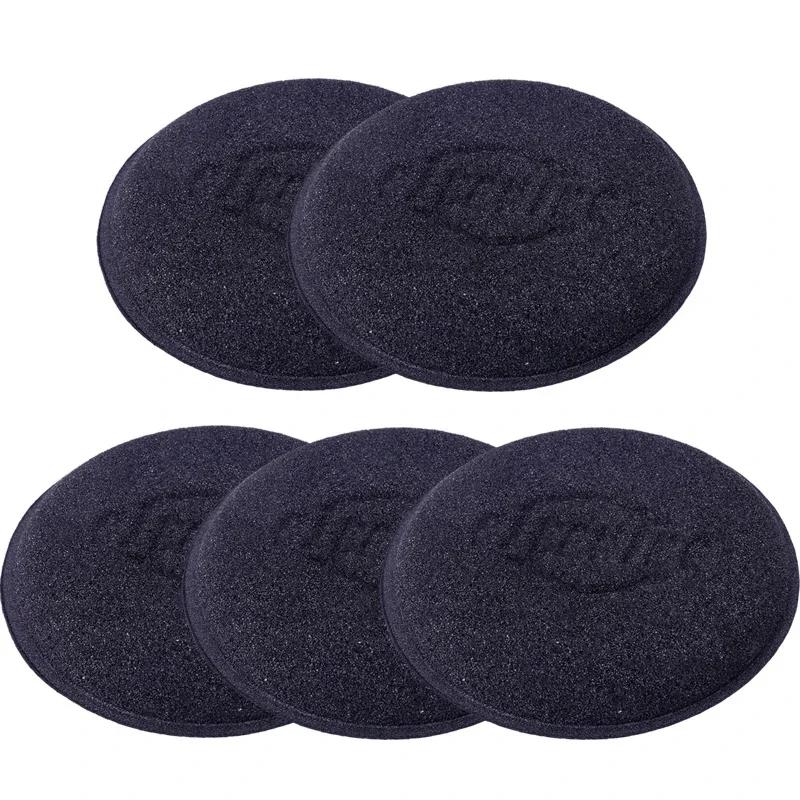 Round Car Waxing Polish Wax Foam Sponge High Density Applicator Pad Cleaning Sponge Auto Detail Washing Car Cleaning Tool