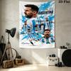 Messi Wall Tapestry Aesthetic Wall Hanging Printed Fabric Blanket Decorative Tapestries for Bedroom Living Room Home Decor