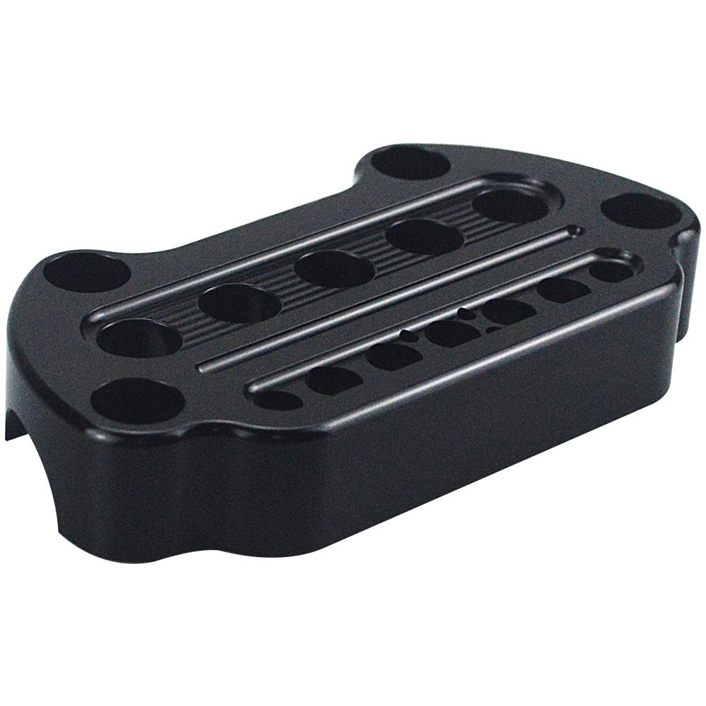 Motorcycle Parts for Harley Sportster 1200 883 XL Dyna Low Rider FXDF Aluminum Indicator Light Handlebar Top Bar Riser
