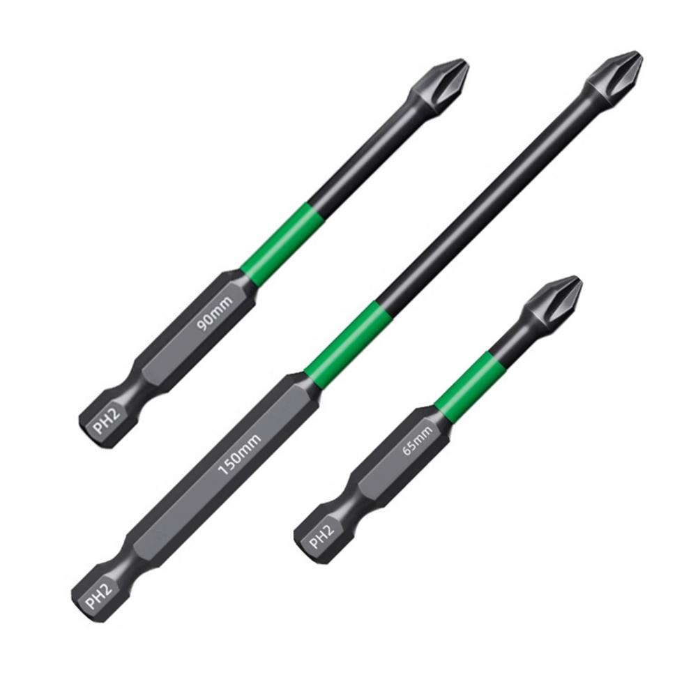 High Hardness Screwdriver Bits High Durability Hex Shank Drill Bit Set with Strong Magnetic Impact Screwdriver Tips for Various