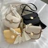 Textured Bag Summer 2025 New Trendy Saddle Bag Niche Design Versatile Messenger Bag Women's Bag