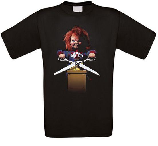 

Chucky Muñeco Asesino Horror Culto Película Camiseta Todas Las Tallas NUEVO Unisex T-Shirt XXXXL