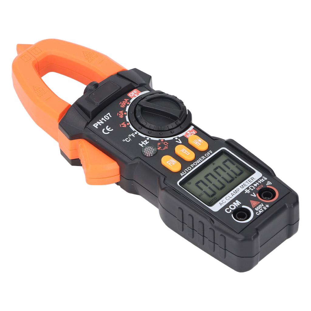 Clemă ampermetrică digitală 600A 600V 4000 de puncte NCV rezistență condensator diodă ampere tester de tensiune