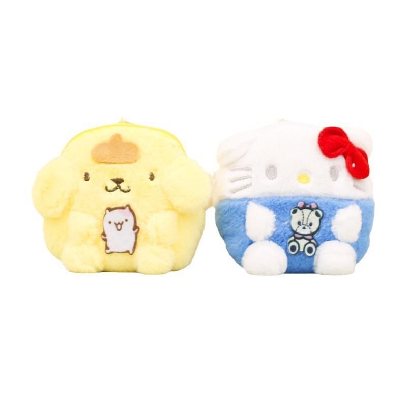 Adorable Keychain Plush Toy Wallet For Kids And Students Cute Mini Animal Dolls