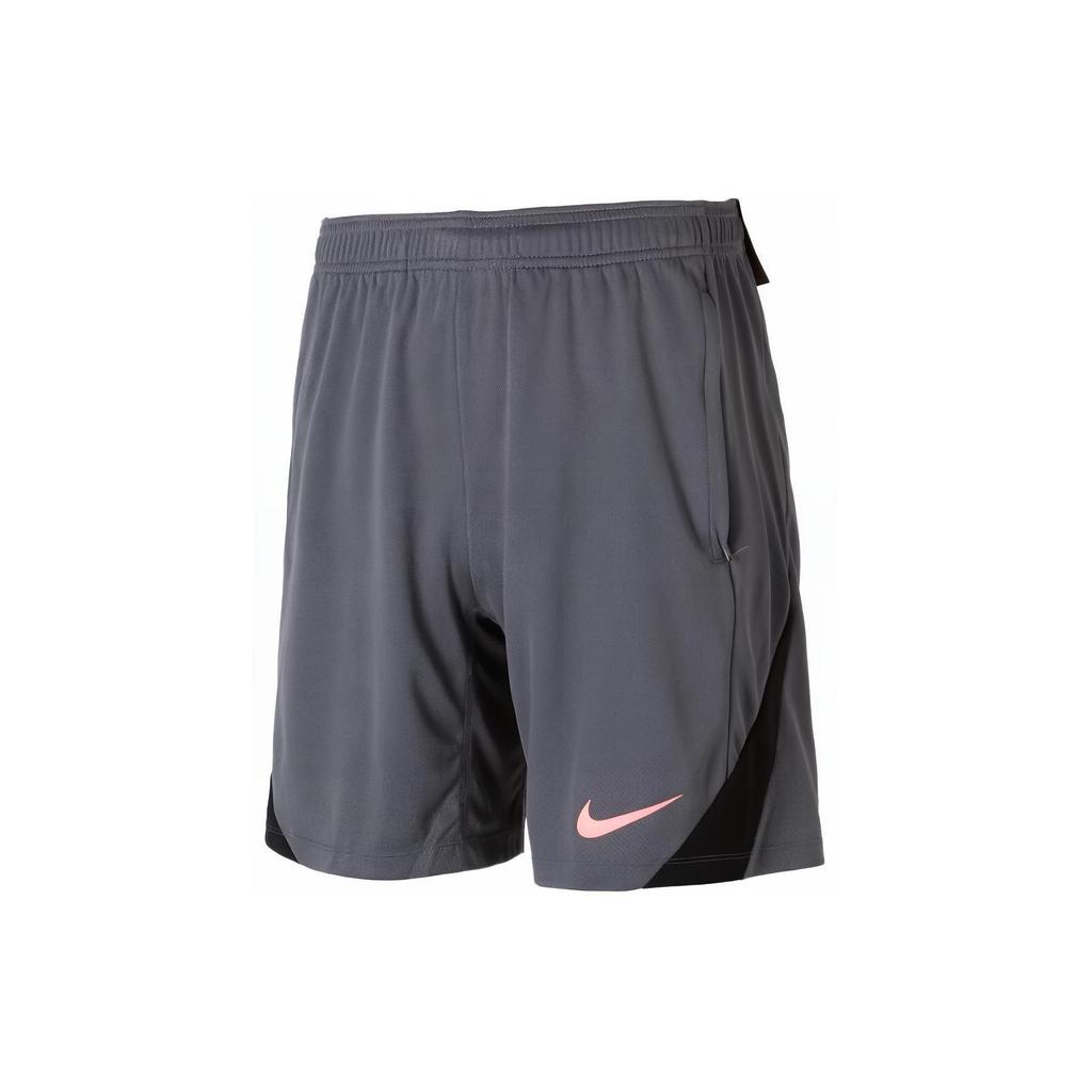 Nike Logo Patchwork Fitness Training Comfortable Breathable Casual Shorts Men Bottoms Charcoal FN2402-069