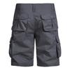 Men's Summer Multi-Pocket Cargo Shorts Men's Casual Fashion Solid Color Loose Cargo Shorts