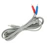 Massage Machine Electrode Lead Wires 2 In 1 Pin Socket Contact Electrode Lead Cable for TENS Machine