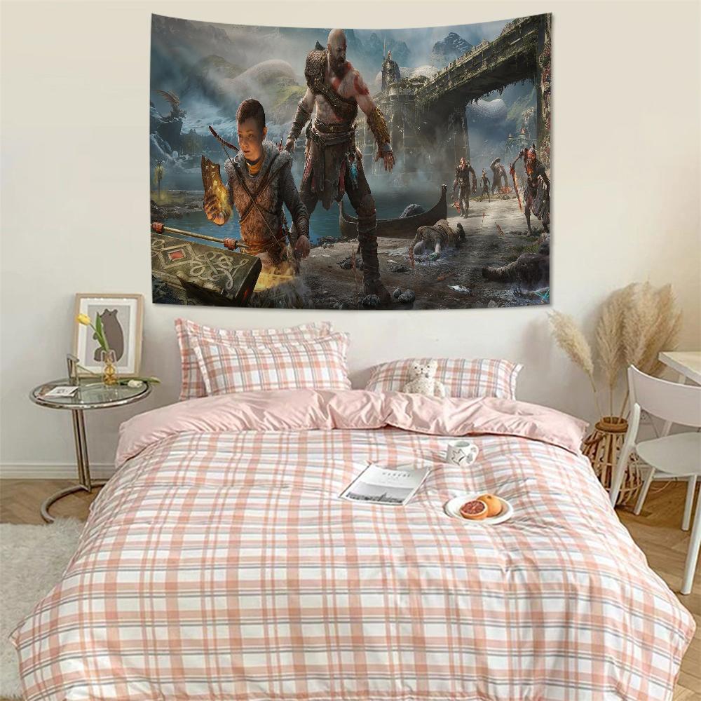 God Of War Colorful Tapestry Wall Hanging Bohemian Wall Tapestries Mandala Wall Art Decor