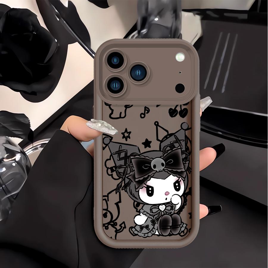 Phone Cover Case for Apple iPhone 17 Pro Max 14 Plus 12 Air XS 16 15 11 16e XR 13 Mini Sanrio Cool Kuromi