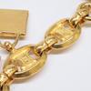 CELINE Bag Motif Charm Macadam Bracelet goldUsed