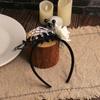 Rose Flower Halloween Headband Skull Halloween Flower Crown Branch Hair Hoop  Halloween Decor Gifts