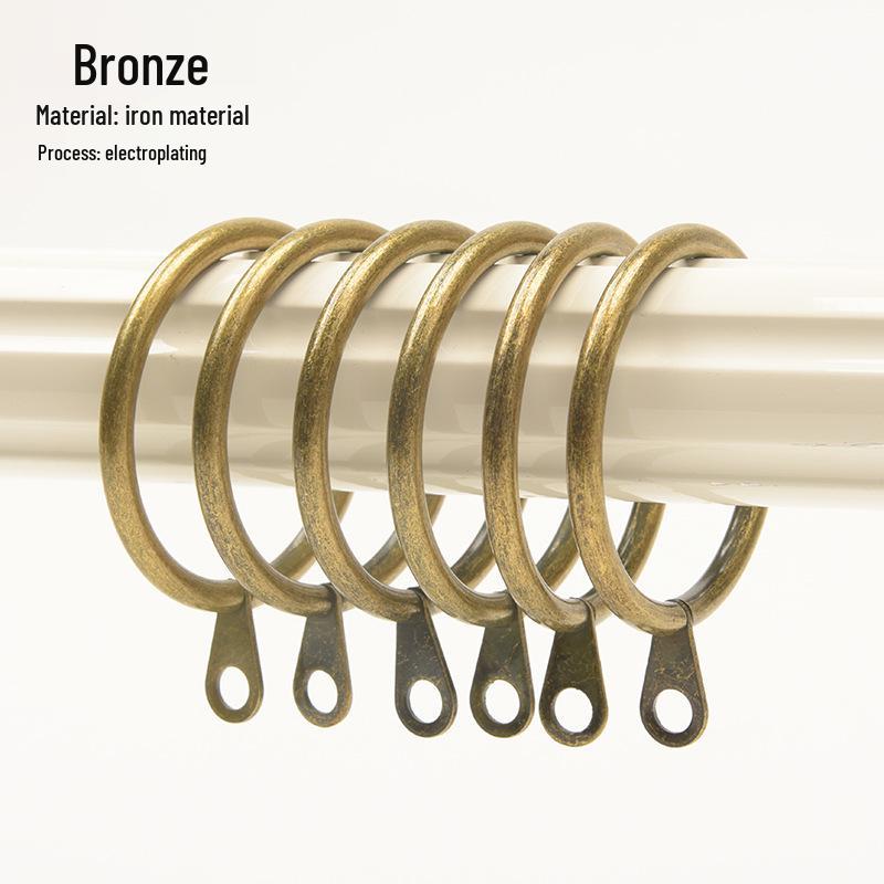 Inel metalic pentru perdea transfrontalier cu ochiuri - Accesorii pentru perdea romană