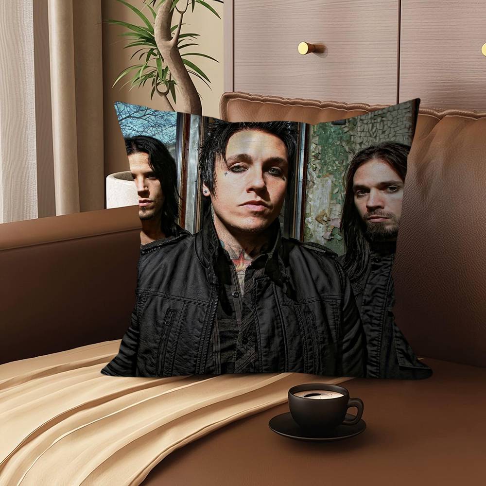 P-Papa Roach Music Art Pillow Gift Home Office Decoration Bedroom Sofa Car Cushion Cover Case 45x45