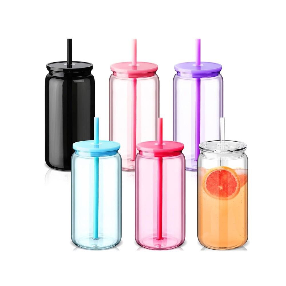 with Lids Straws Water Bottles Reusable Beverage Mugs NEW Drinking Tumbler  Party Favor