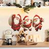 Christmas Atmosphere 30*60CM Christmas Decor Holiday Party Jolly Santa Decoration 30*60cm Size Indoor Outdoor Use PVC Material