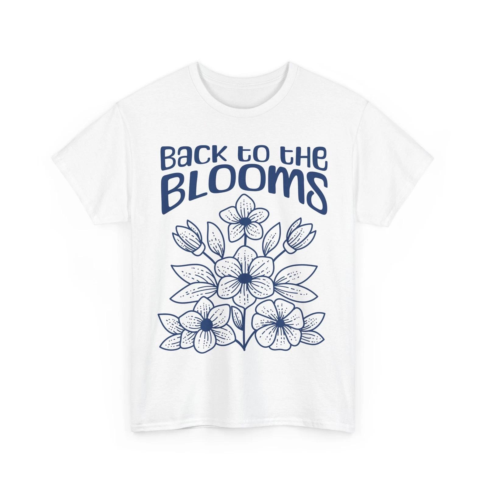 Wildflowers Shirt | Blooming Flowers T-Shirt | Spring Season & Botanical Tee XL