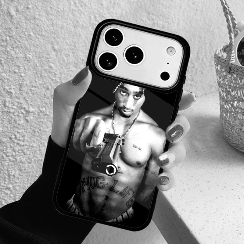 Tupac 2pac soft Phone Case For iPhone 17 Air 16 15 14 13 12 11 Pro Max Plus