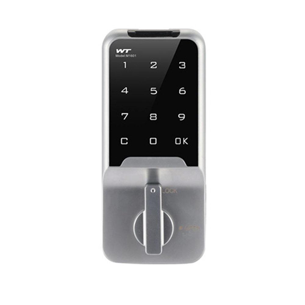 Smart Touch Keypad Keyless Lock Zinc Alloy Battery Powered Password Lock Multifunctional Digital Cabinet Lock Home Security бронзовый