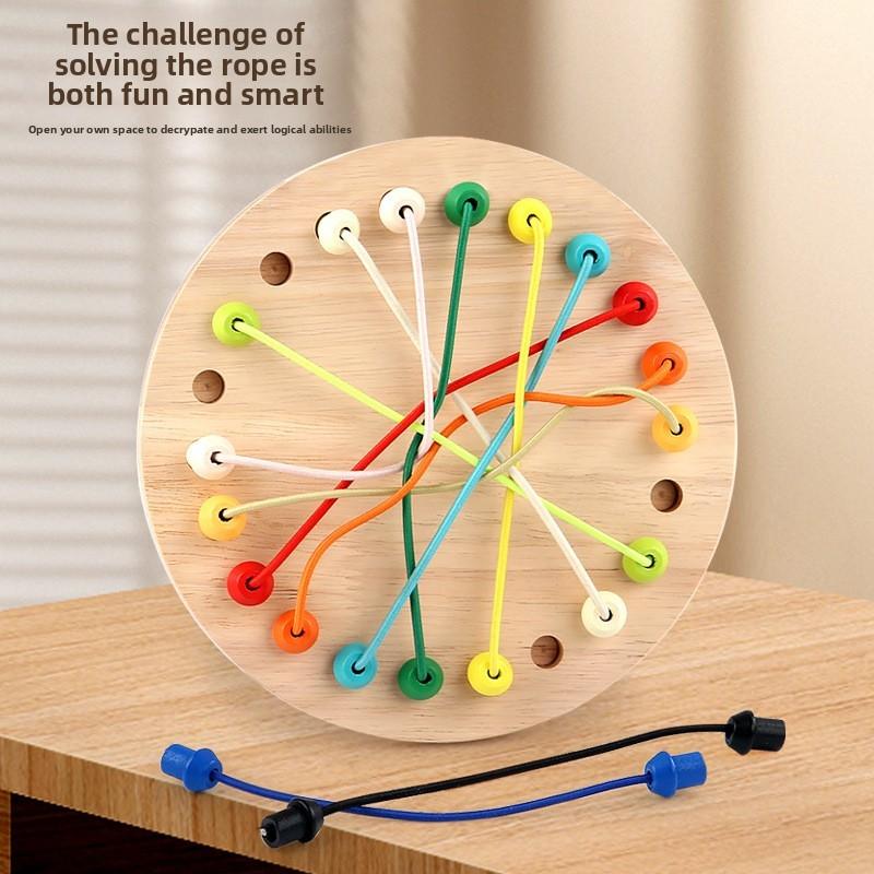 Wooden Puzzle Toy For Kids With Logic And Focus Training For Early Education