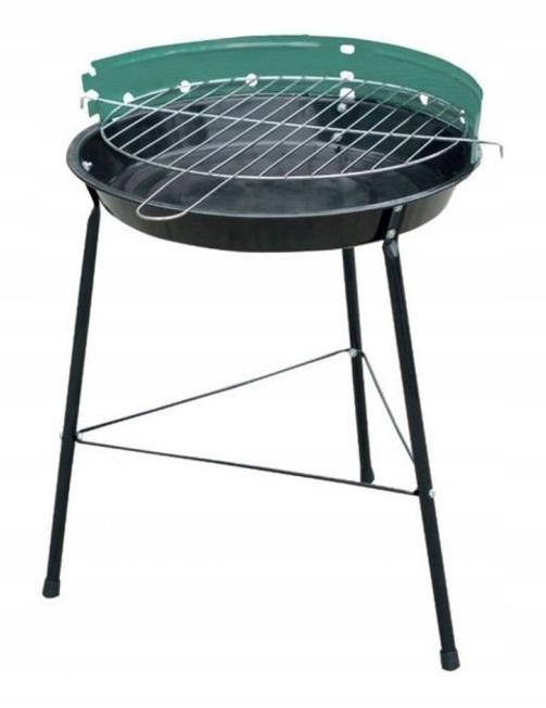 Griglia da giardino rotonda a carbone 32 cm