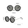 ND9 Adjustable Sunglasses Men and Women Rotating Light-reducing Sunglasses Personalized Fashion Round Frame Polarized Sunglasses
