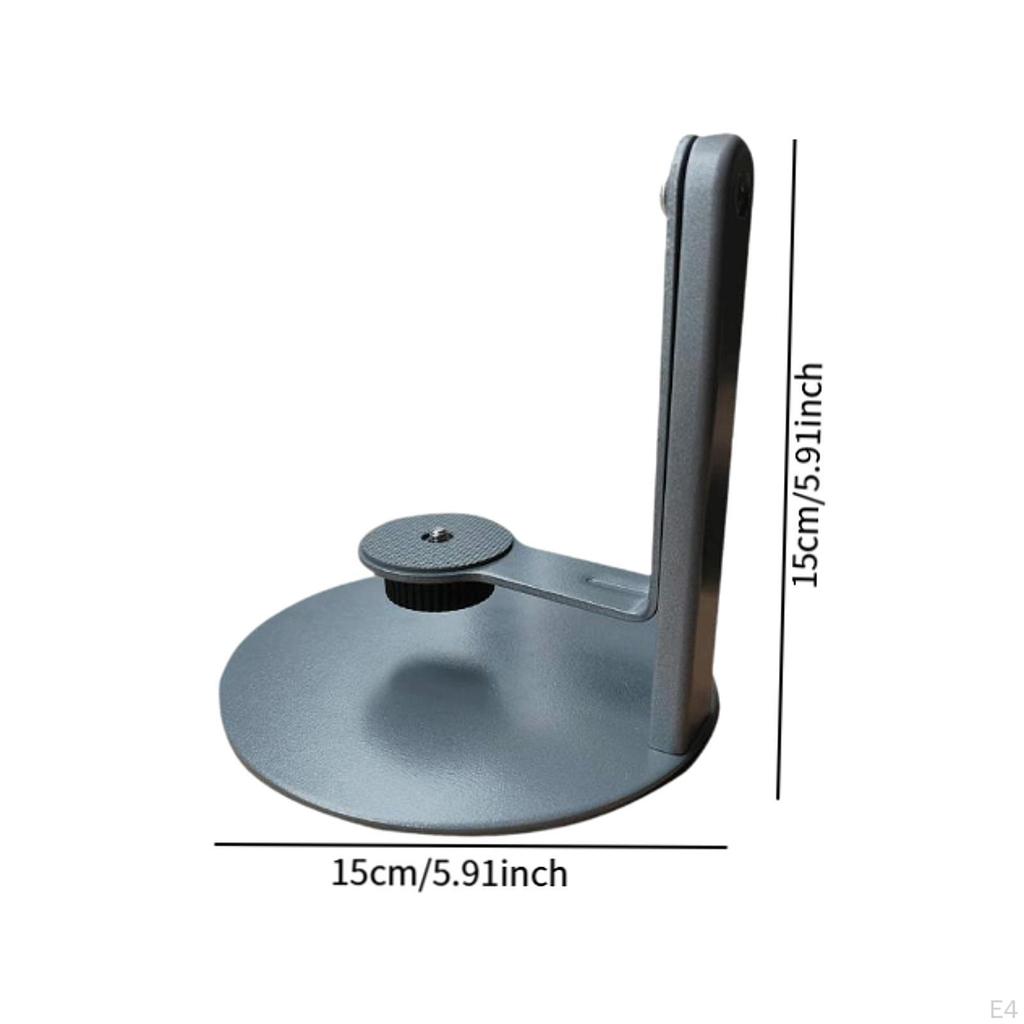 Desktop Projector Bracket Base Stand 1/4 inch Screw Hole Angle Adjustment Mount