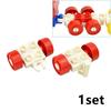 City Train Car Transport Accessorie Straight Curved Uphill Rail Constructing Block Big Dimension Track Railway Brick Compatible Duploes
