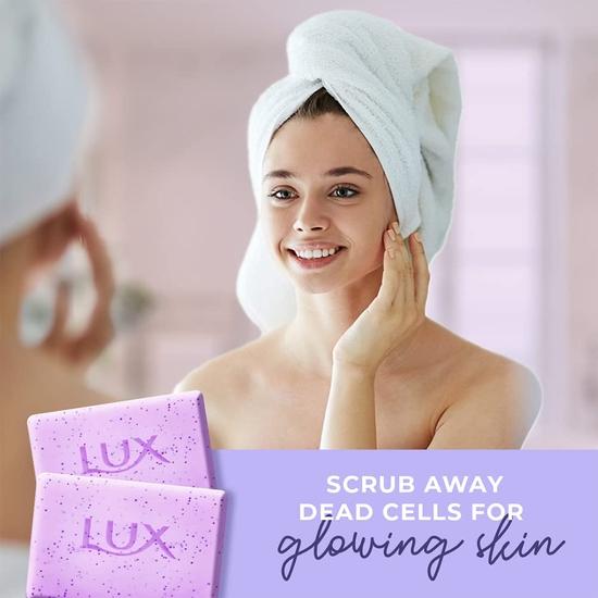 Lux Essence of Himalayas Lavender & Vitamin C Exfoliating soap 5 x 125 g