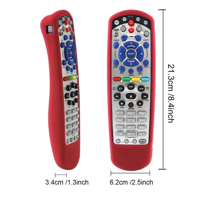 Silicone Protective Case for DISH 20.1 Remote Control Anti-Slipping Case Durable Protector Lightweight Bumper Guard